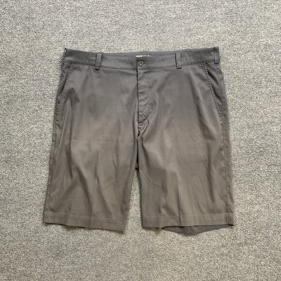 Nike Shorts Mens 36 Grey Dri Fit Golf Tour Performance Chino Flat Front Tech - Picture 2 of 13